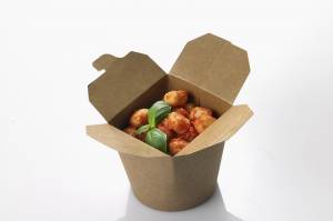 Round take away box