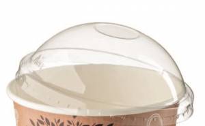 Transparente Kappe für Tasse