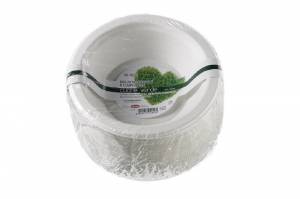 RUNDE SCHALE AUS ZELLULOSEZELLSTOFF