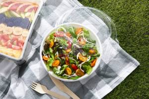 Deckel für RPET-Schüsseln