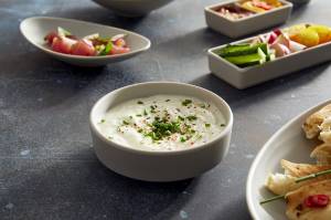 Ciotola in melamina grigia