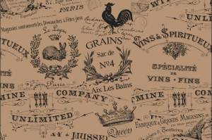 Carte de graisse vintage