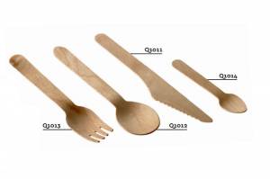 Wooden cutlery