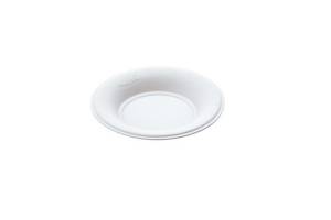 Round finger food saucer