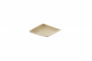 Square palm leaf plate