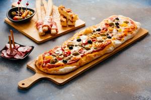 Planche à découper carrée nature