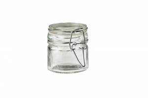 Glass jar