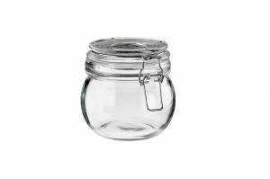 Glass jar