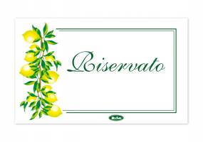 Tarjeta  "Reservada "