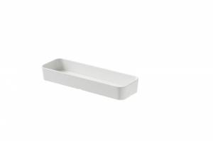 Tray with straight edges