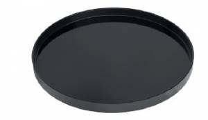 Linea Venezia Vassoio nero tondo