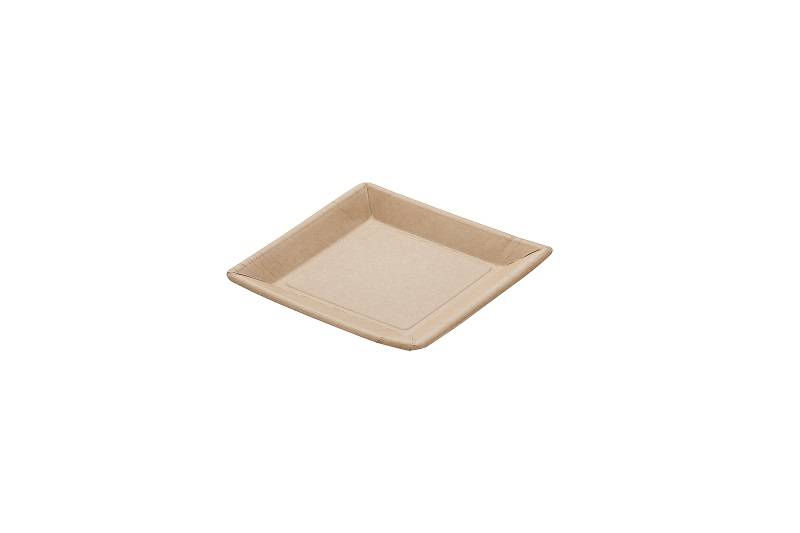 thumbnail image 2 of Biodegradable Compostable Eco Friendly Disposable 5 Inch Square Paper Plates Application 2 of 13