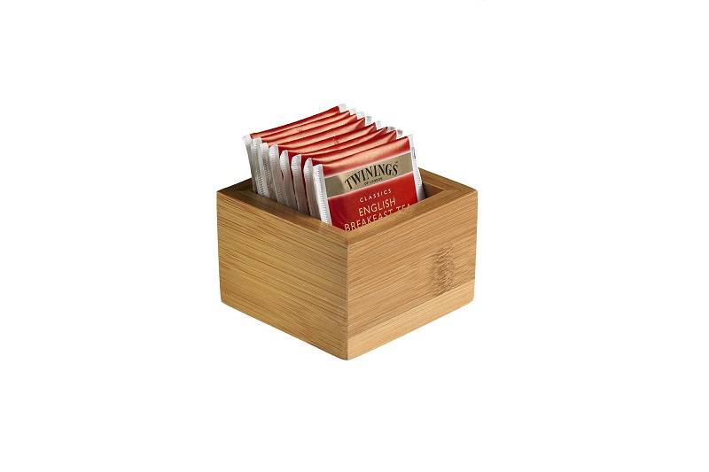 Contenitore Buffet Asia Rettangolare in Bamboo 15,3x30,6 cm Leone