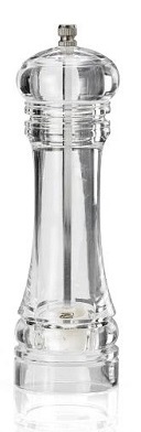 Leone mlin za sol i biber 20 cm, prozirna / T4201