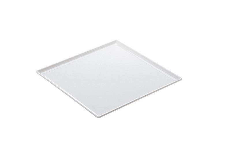 Leone pladanj za posluživanje 40 × 40 cm, bijela, melamin / T8424